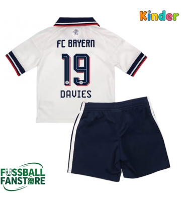 Bayern Munich Alphonso Davies #19 Replik Auswärtstrikot Kinder 2026-27 Kurzarm (+ Kurze Hosen)